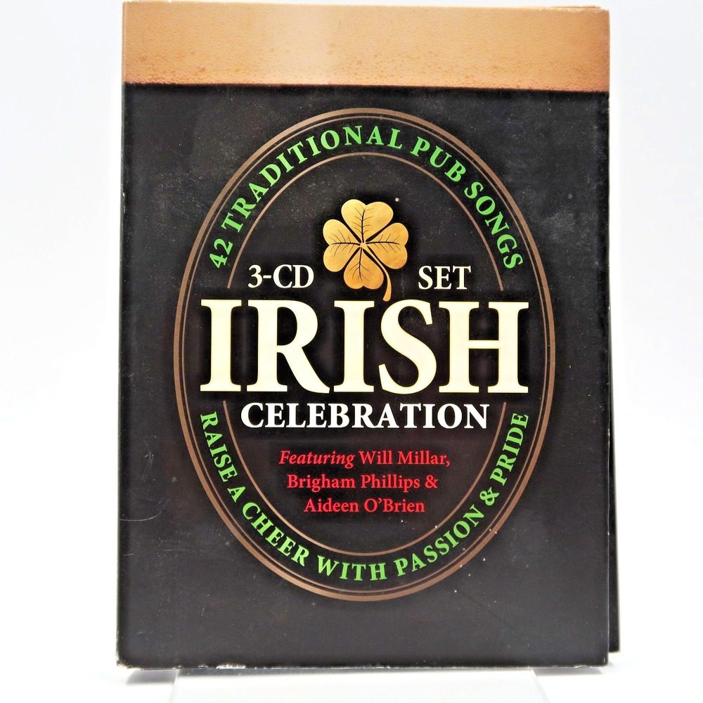 Irish Celebration 3-CD Set Various Artists Will Millar Brigham Phillips 2010